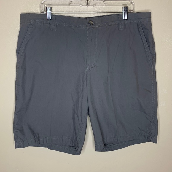 COLUMBIA Shorts Gray Cotton Outdoor Active Gorpcore Camping Hiking Fishing 38 - Picture 1 of 12